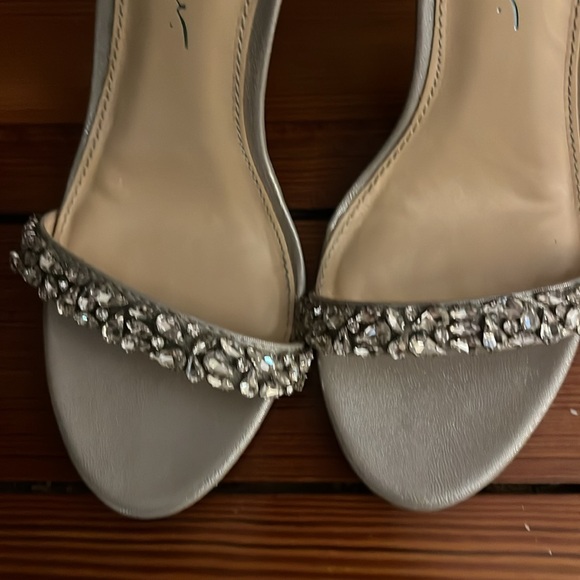 Blue By Betsey Johnson Angie Rhinestone Embellished Dress Sandals - Picture 9 of 15